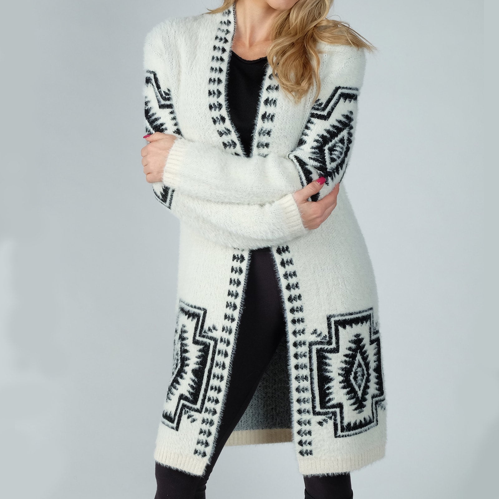 White sweater blanket cheap